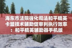 和平精英怎么安装辅助装置（和平精英怎样安辅助器）