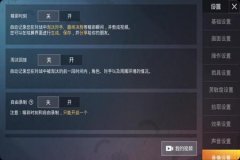 辅助瞄准要开吗 和平精英（辅助瞄准怎么开启和平精英）